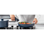 Ensemble de cuisine Country Kitchen 16 pièces pour camping-car, en céramique, avec poignées amovibles, compatible avec le four.