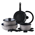 Ensemble de cuisine Country Kitchen 16 pièces pour camping-car, en céramique, avec poignées amovibles, compatible avec le four.