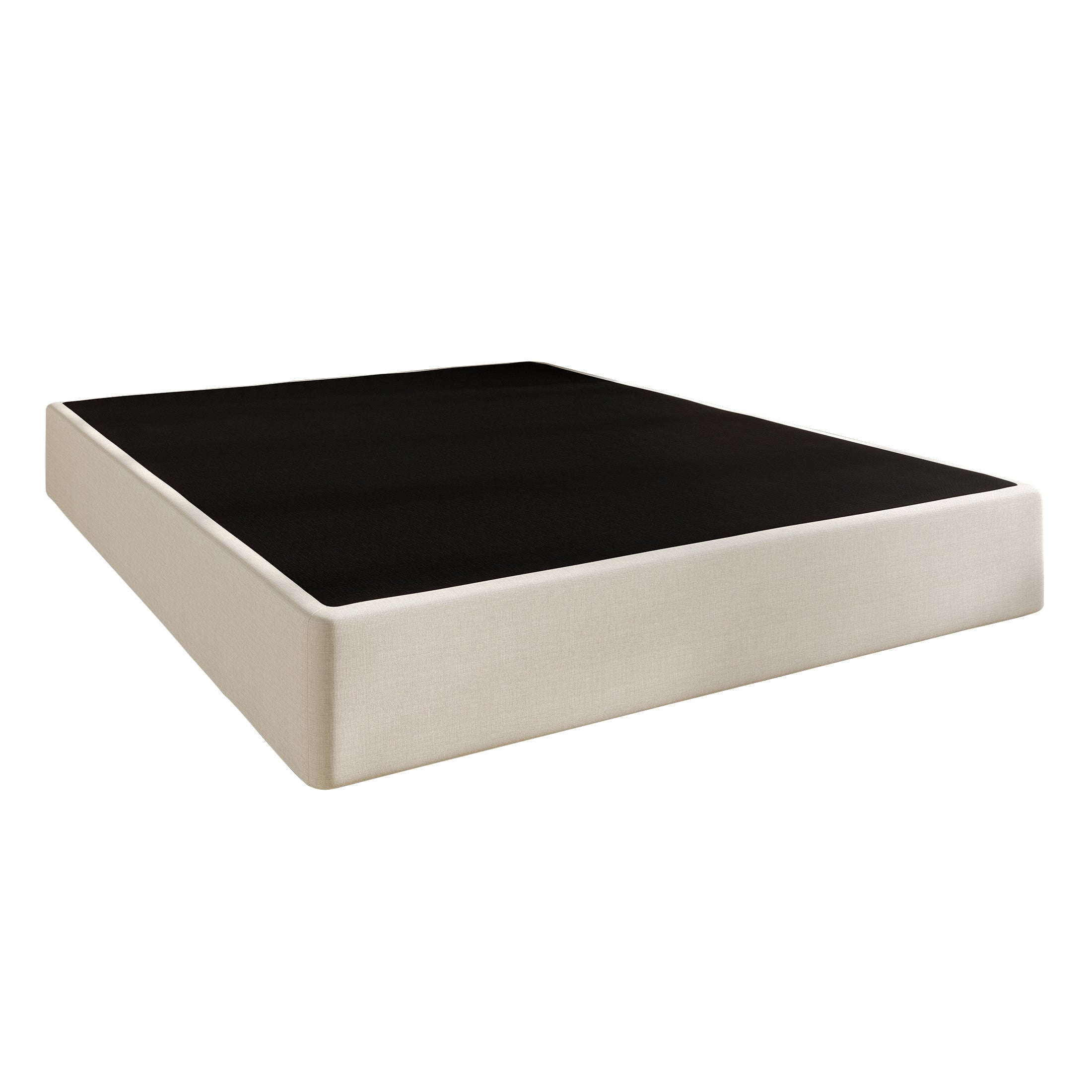 Sommier à ressorts CraftPorch en métal et lin capitonné