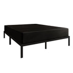 Sommier à ressorts CraftPorch en métal et lin capitonné