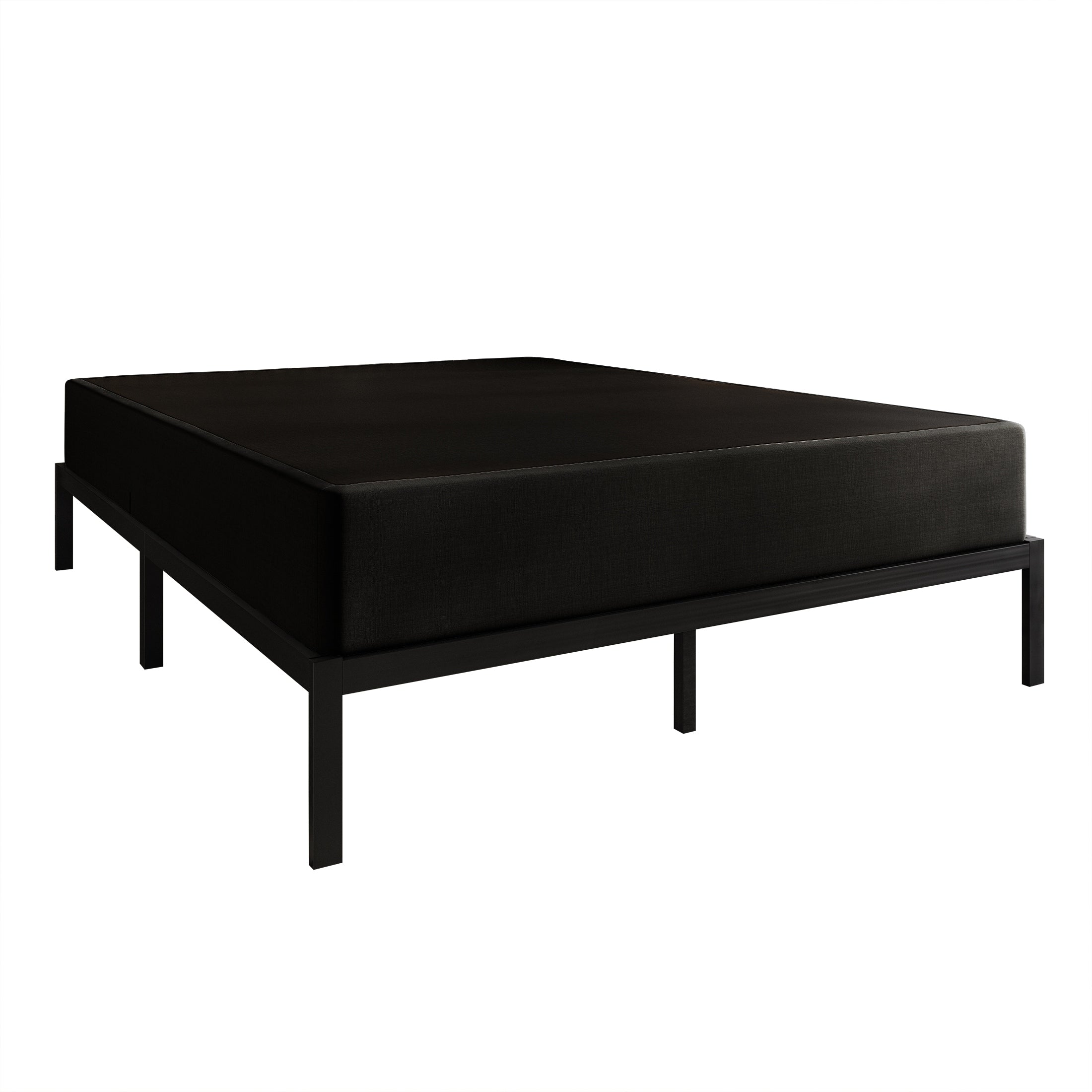 Sommier à ressorts CraftPorch en métal et lin capitonné