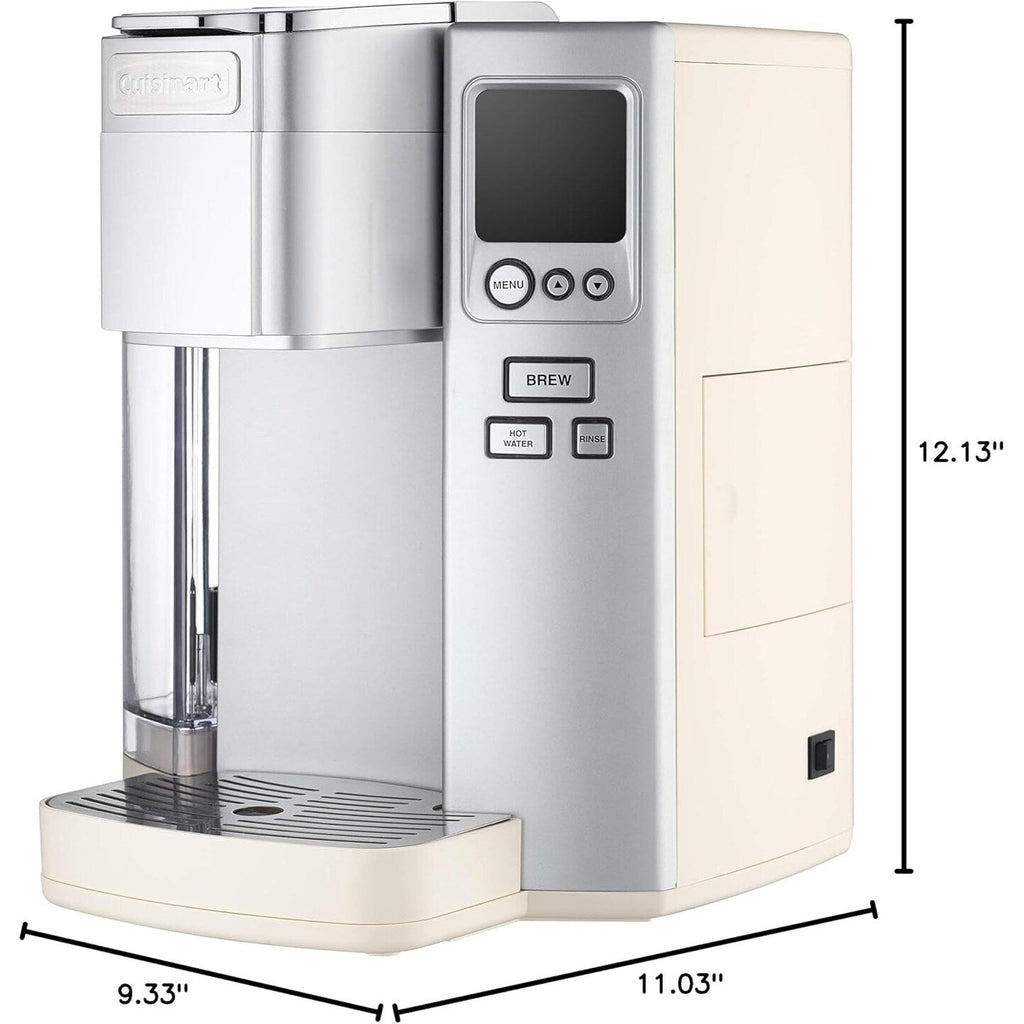 Machine à café individuelle Cuisinart, 72 oz, programmable, en acier