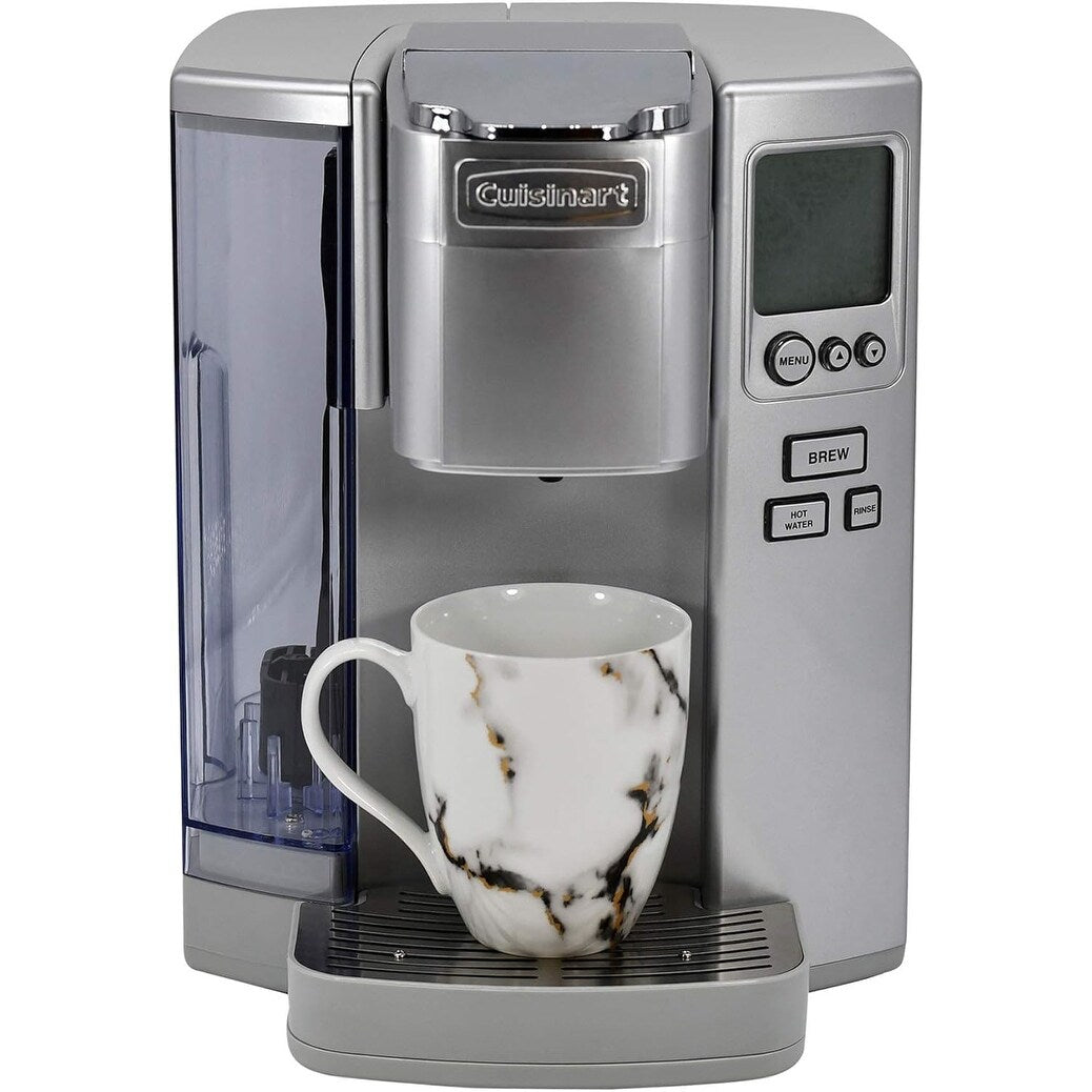 Machine à café individuelle Cuisinart, 72 oz, programmable, en acier