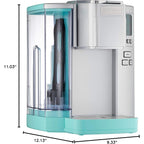 Machine à café individuelle Cuisinart, 72 oz, programmable, en acier