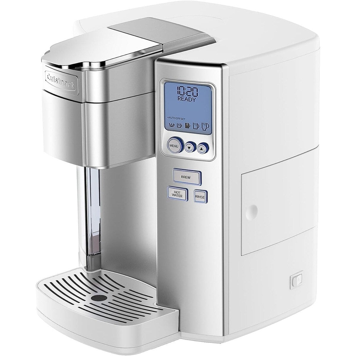 Machine à café individuelle Cuisinart, 72 oz, programmable, en acier