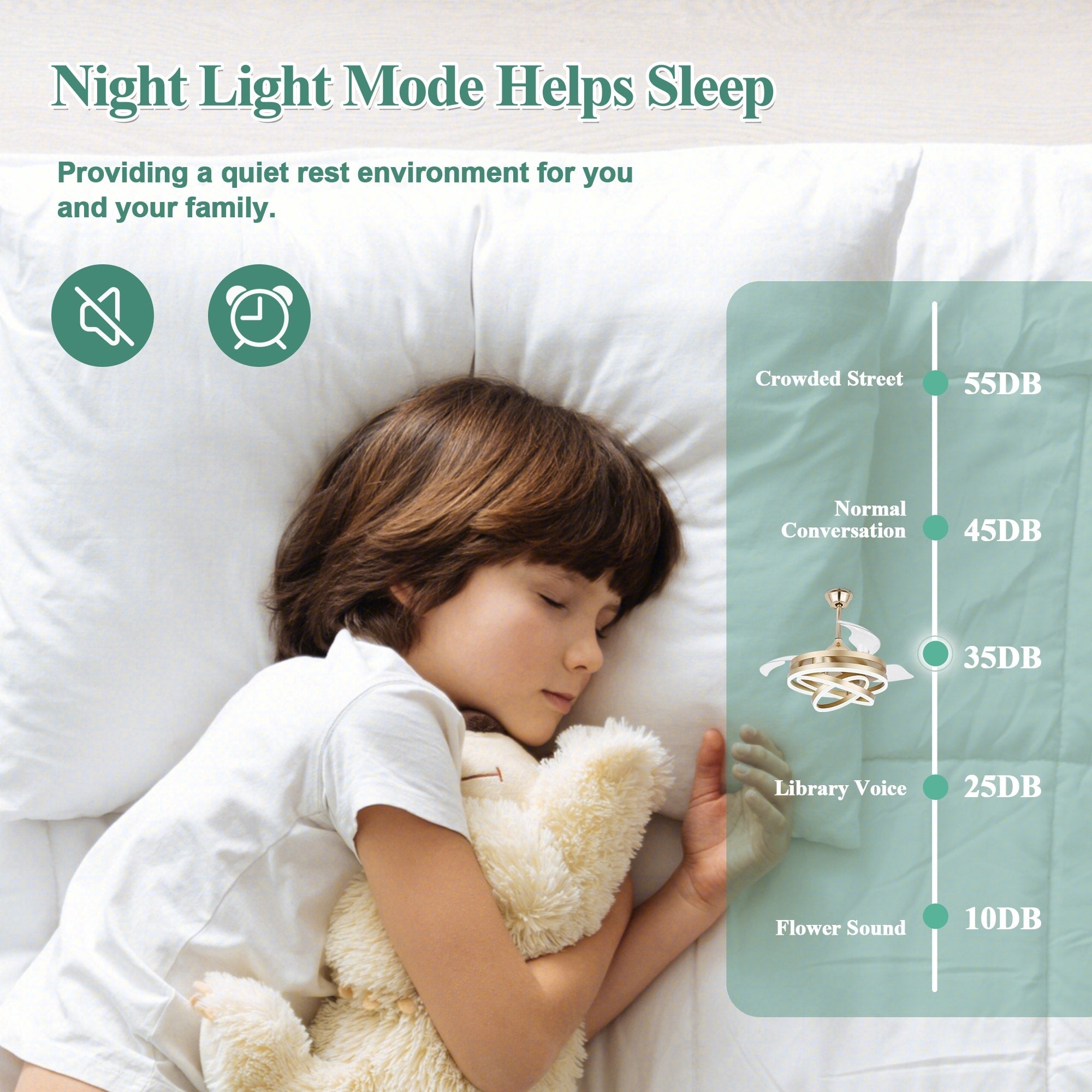 Ventilateur de plafond rétractable Cusp Barn 42 avec éclairage et télécommande, forme DIY, abat-jour moderne, moteur DC silencieux, éclairage LED au plafond.