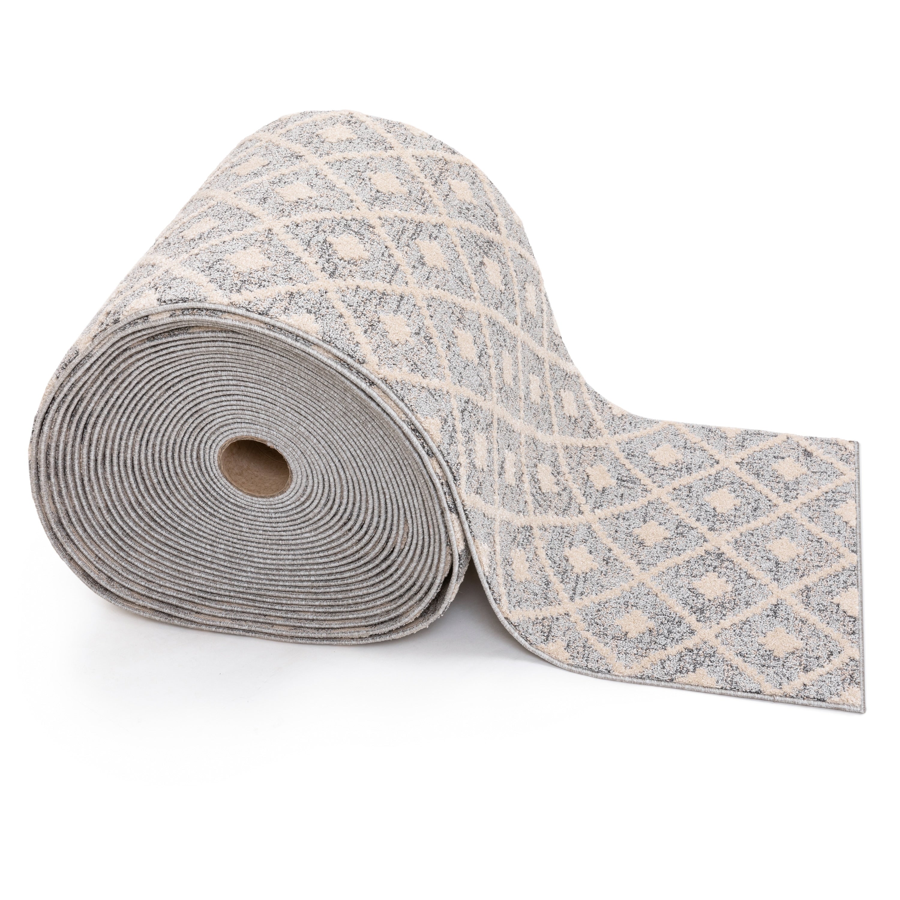 Tapis de couloir sur mesure Harlow Trellis, style moderne, pour escalier