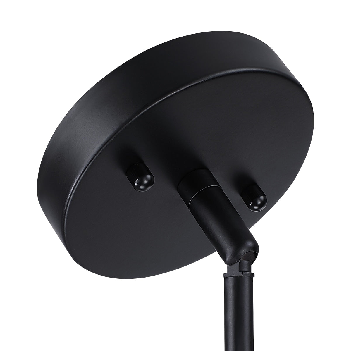 Suspension en rotin noir à 4 lumières, modèle Cynthia - 56 cm de largeur