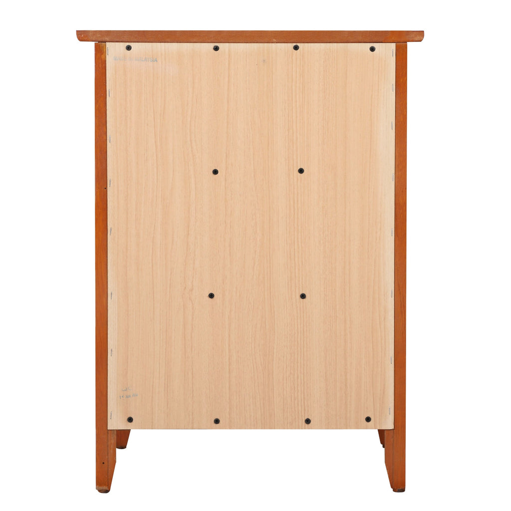 Table de chevet en bois de style transitionnel Daniel à 3 tiroirs