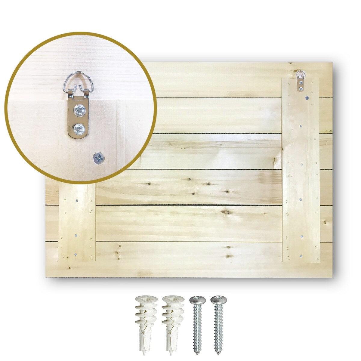 Designart Impression moderne de paysage montagneux aux couleurs corail et bleu sarcelle sur bois de pin naturel