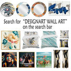 Designart Pier And Dock Seaside III Décor mural de quai côtier