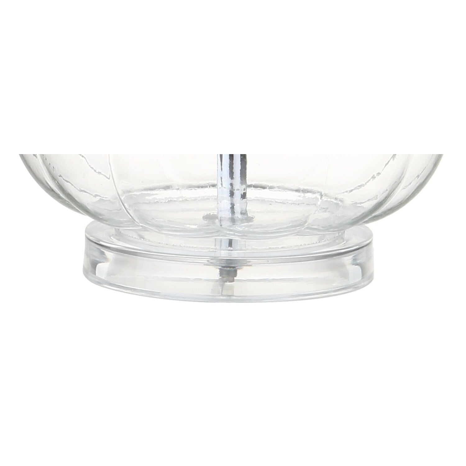 Lampe de table LED en verre en forme de goutte d'eau Diamante 28.5, rose (lot de 2) par JONATHAN Y