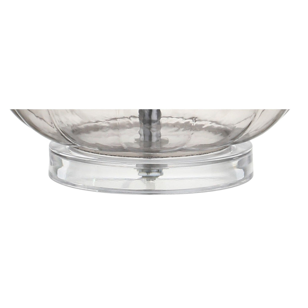 Lampe de table LED en verre en forme de goutte d'eau Diamante 28.5, rose (lot de 2) par JONATHAN Y