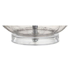 Lampe de table LED en verre en forme de goutte d'eau Diamante 28.5, rose (lot de 2) par JONATHAN Y