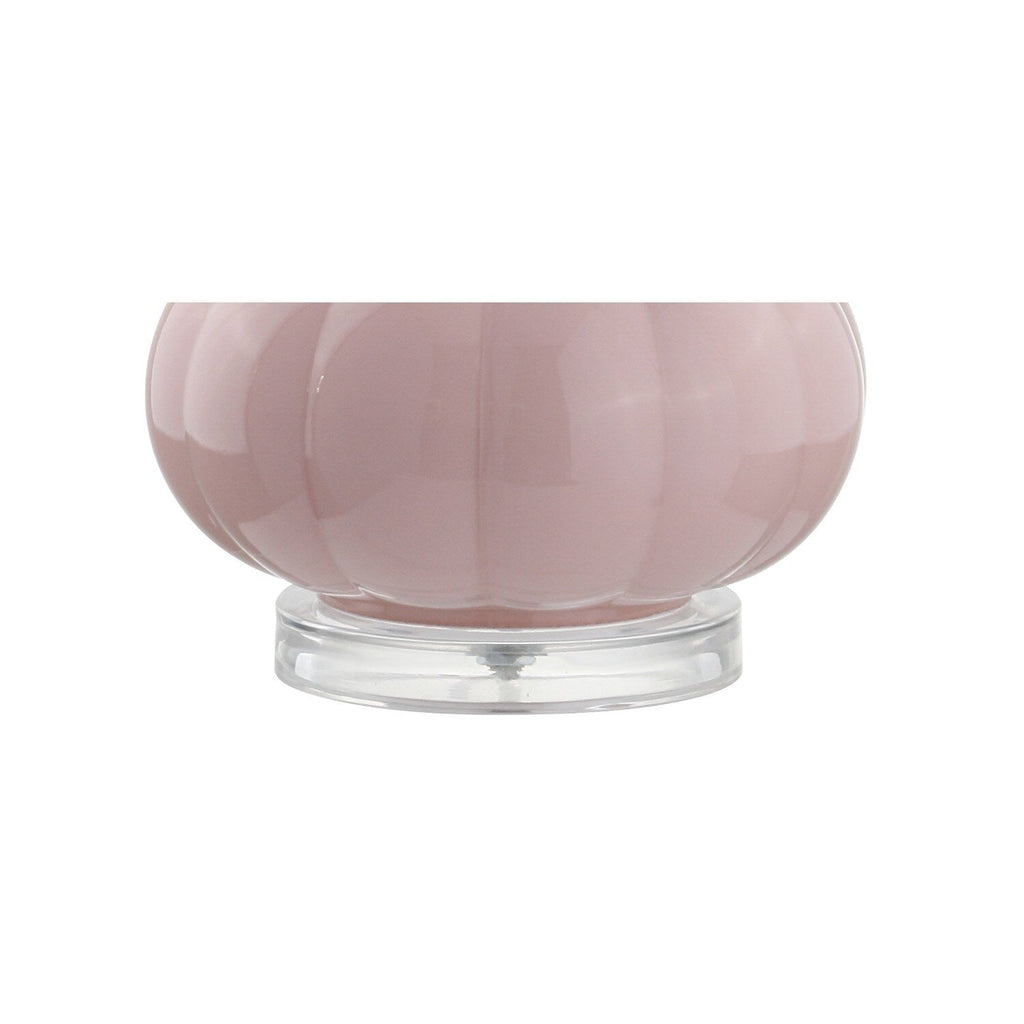 Lampe de table LED en verre en forme de goutte d'eau Diamante 28.5, rose (lot de 2) par JONATHAN Y