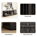 Meuble-kennel pour chien - Cabane à chien en bois avec séparateur de pièce et 2 tiroirs