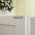 Meuble cache-litière pour chat avec double accès pour animaux de compagnie