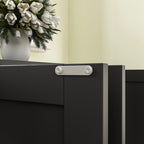 Meuble cache-litière pour chat avec double accès pour animaux de compagnie