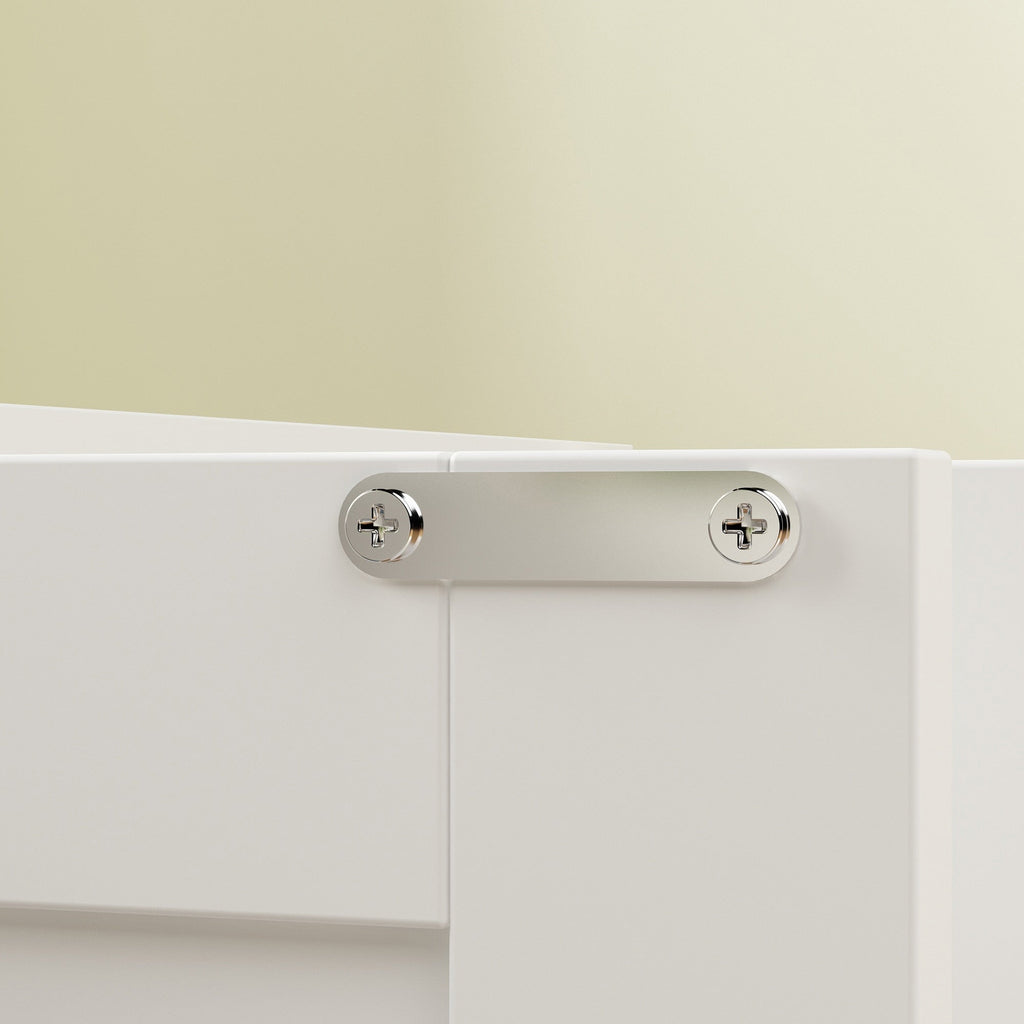 Meuble cache-litière pour chat avec double accès pour animaux de compagnie