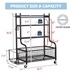 Support pour haltères, support pour poids, rangement pour tapis de yoga et ballons pour salle de sport à domicile, organisateur d'équipement