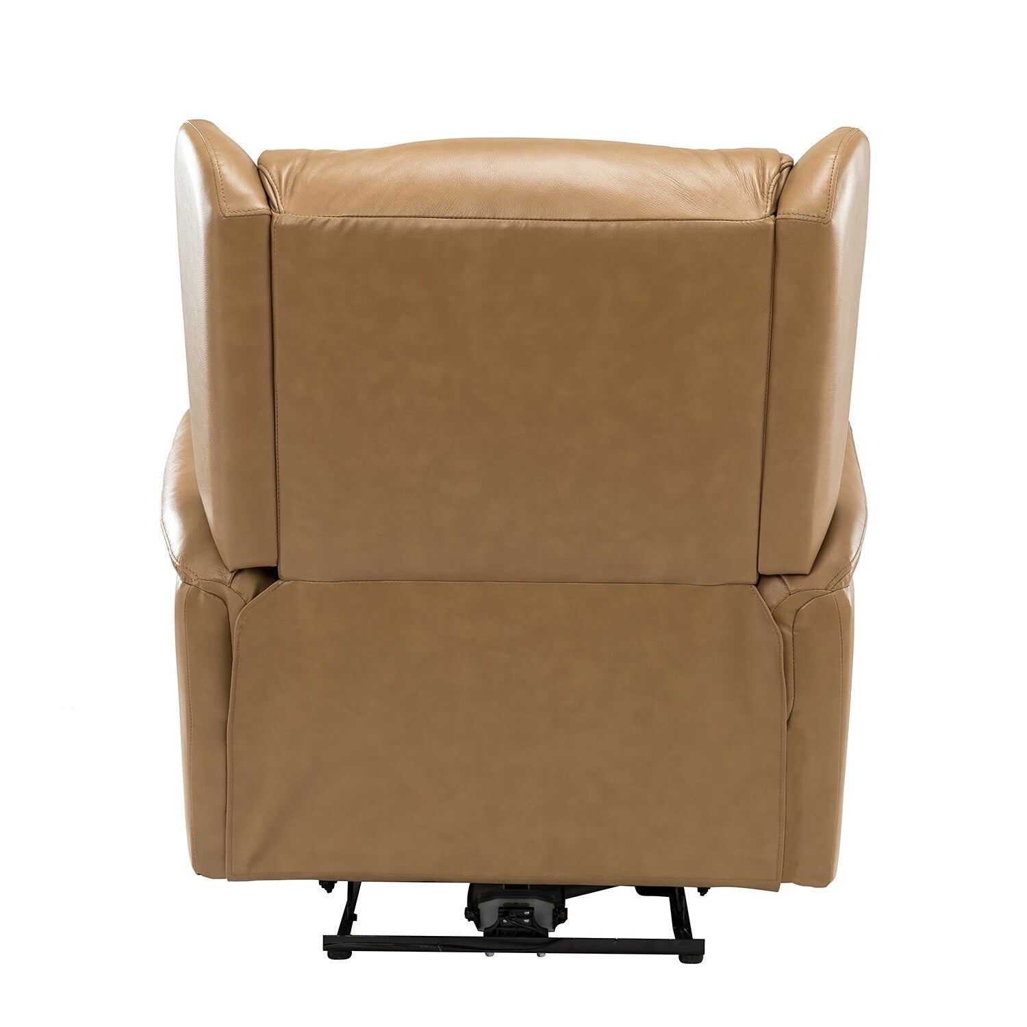 Fauteuil inclinable électrique Eduardo en cuir véritable avec port USB (lot de 2)