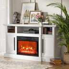 Insert de cheminée électrique avec chauffage, luminosité et minuterie réglables, protection contre la surchauffe, 1400 W, homologué CSA.