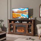 Insert de cheminée électrique avec chauffage, luminosité et minuterie réglables, protection contre la surchauffe, 1400 W, homologué CSA.