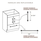 Meuble-lavabo Eliza de 183 cm (72 pouces) à poser avec double vasque