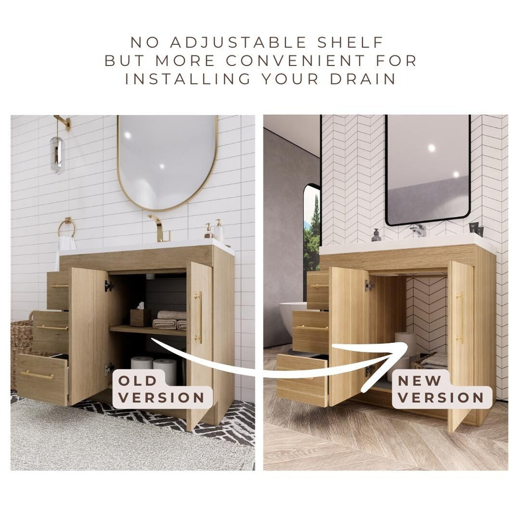 Meuble-lavabo Eliza de 183 cm (72 pouces) à poser avec double vasque