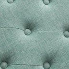 Banc à chaussures d'entrée, banc de rangement, tissu et bois massif, banc rembourré de 109 cm (43 pouces) pour salon et chambres à coucher