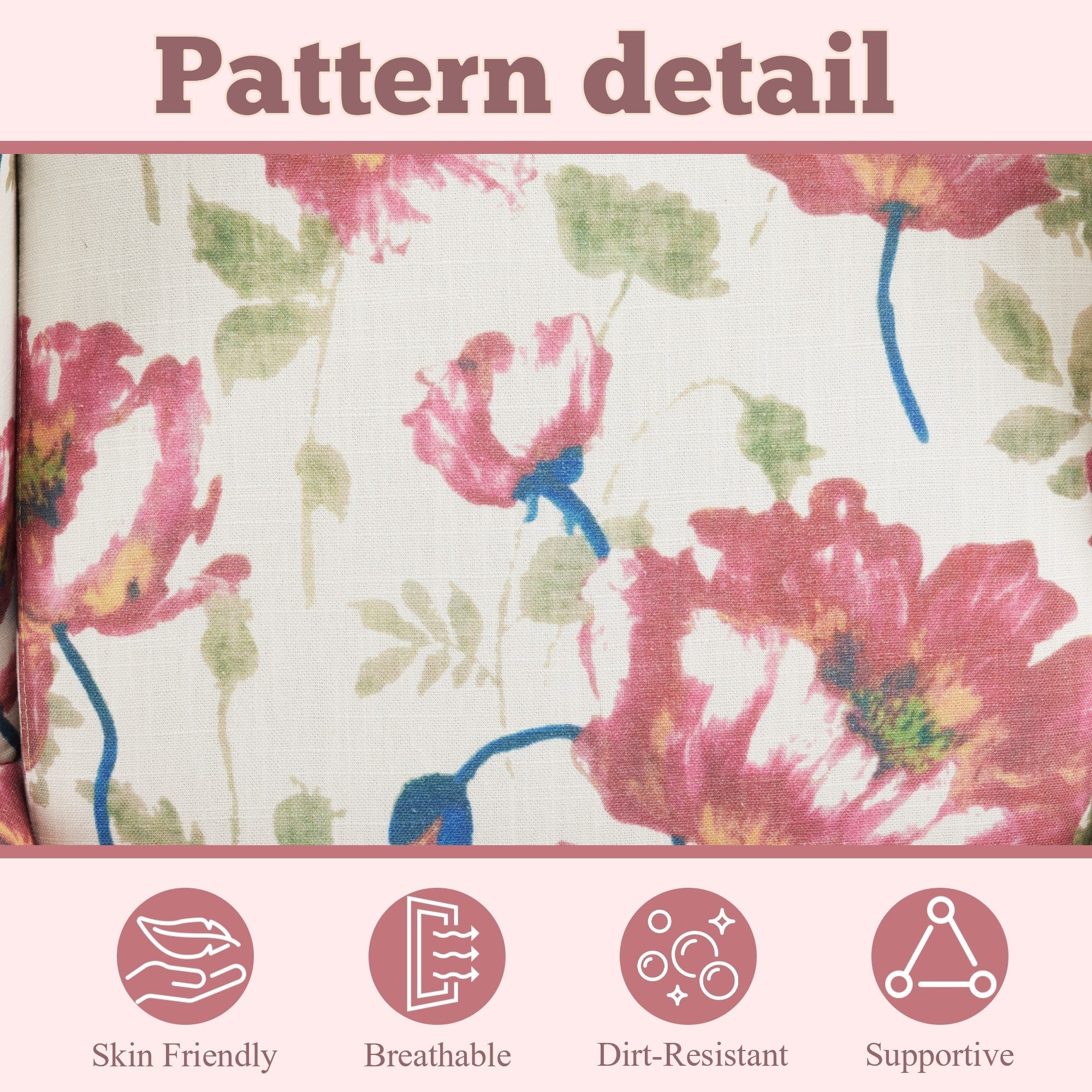 Fauteuil d'appoint moderne Erommy, fauteuil à dossier haut, canapé simple recouvert de tissu avec boutons et pieds en bois pour salon.