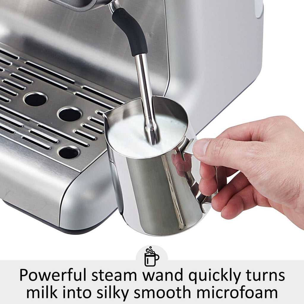 Machine à café expresso, avec broyeur, réservoir d'eau de 2,8 L