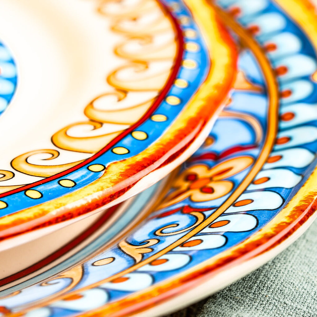 Service de table Euro Ceramica Duomo 16 pièces (pour 4 personnes) - Style italien