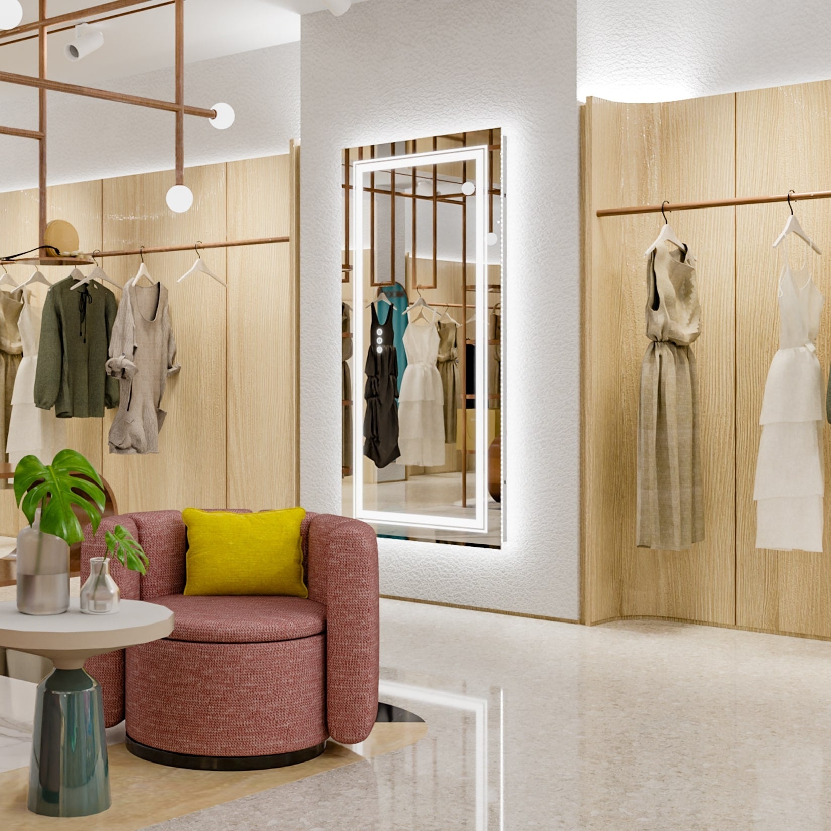 Grand miroir de salle de bain à éclairage LED, anti-buée, pour meuble-lavabo, 3 couleurs