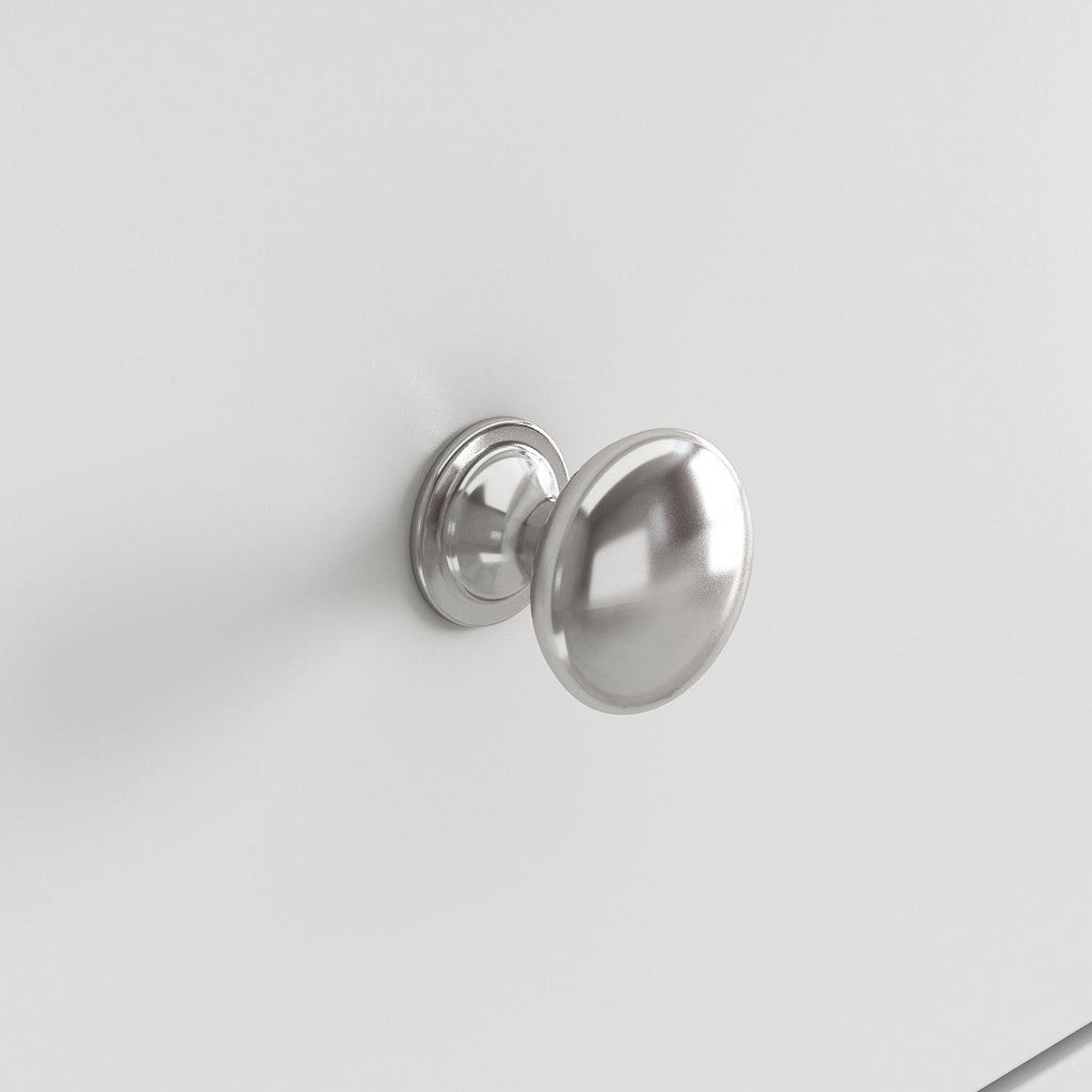 Commode de chambre à coucher double de 135 cm de large avec tiroirs de rangement