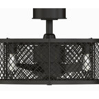 Ventilateur de plafond Fanimation Studio Collection Vintere en bronze vieilli à 4 lumières