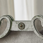 Miroir mural à carreaux argent antique Fantina de iNSPIRE Q Classic