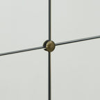 Miroir mural à carreaux argent antique Fantina de iNSPIRE Q Classic