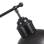 Suspension à 3 lumières à dôme de style industriel et rustique, en métal, pour îlot de cuisine, finition bronze huilé.