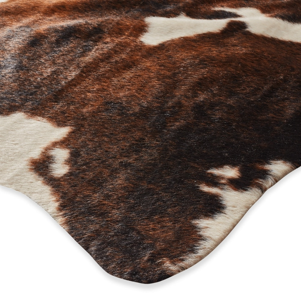 Tapis de sol imitation peau de vache Yosemite d'Alexander Home