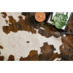 Tapis de sol imitation peau de vache Yosemite d'Alexander Home