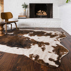 Tapis de sol imitation peau de vache Yosemite d'Alexander Home