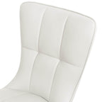 Lot de 2/4 chaises de salle à manger recouvertes de simili cuir