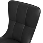 Lot de 2/4 chaises de salle à manger recouvertes de simili cuir