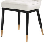 Lot de 2/4 chaises de salle à manger recouvertes de simili cuir