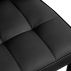 Lot de 2/4 chaises de salle à manger recouvertes de simili cuir