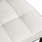 Lot de 2/4 chaises de salle à manger recouvertes de simili cuir