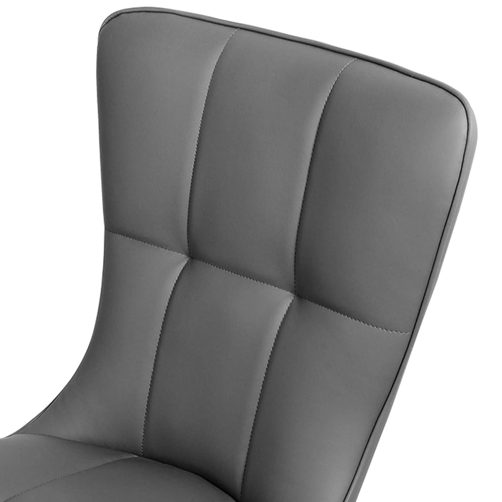 Lot de 2/4 chaises de salle à manger recouvertes de simili cuir