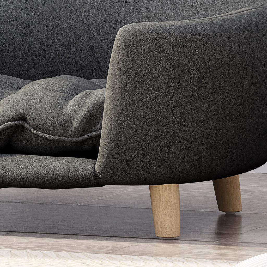 Couchon pour animal de compagnie en tissu Ferncliffe Mid Century de Christopher Knight Home