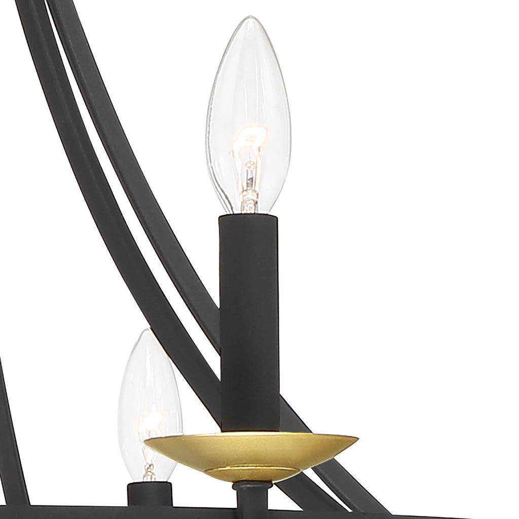 Luminaire à 12 lumières Fidenza, style ferme moderne, en forme de roue de chariot d'empire, avec certification UL - Diamètre 40'' * Hauteur 135''